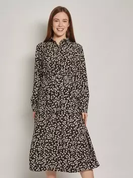 Платье-рубашка с поясом