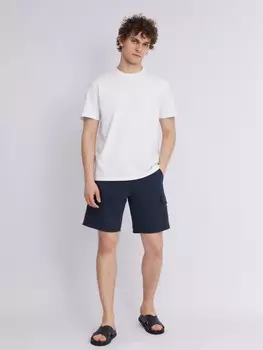 Плавательные шорты на резинке с карманами карго