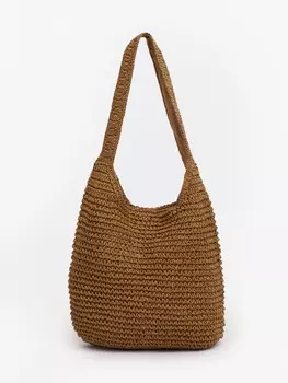 Плетёная сумка-шопер из бумаги