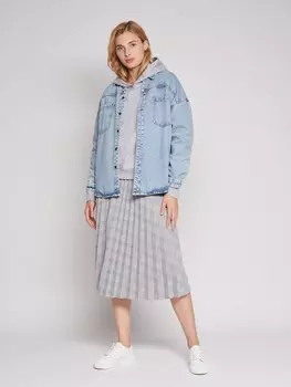 Плиссированная юбка миди