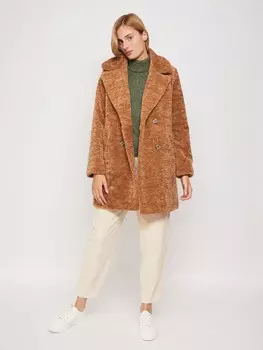 Плюшевая шуба-чебурашка