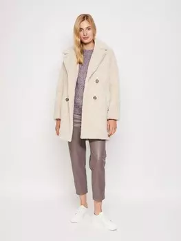 Плюшевая шуба-чебурашка