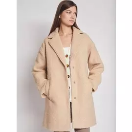 Плюшевое пальто-тедди