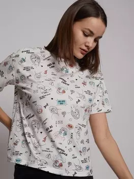 Принтованная футболка