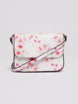 Принтованная сумка кросс-боди из экокожи