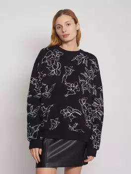 Принтованный свитшот