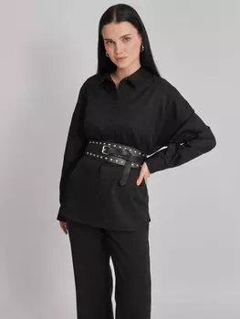 Ремень-кушак из экокожи с клёпками