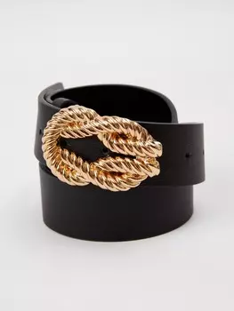 Ремень с акцентной пряжкой