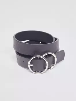 Ремень с двойной пряжкой