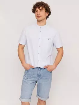 Рубашка из хлопка с коротким рукавом