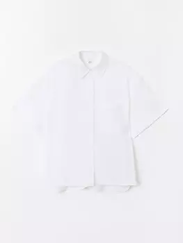 Рубашка из хлопка с коротким рукавом