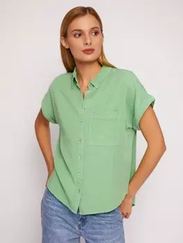 Рубашка из лиоцелла с коротким рукавом
