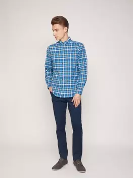 Рубашка с клетчатым принтом