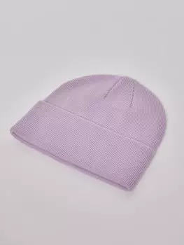 Шапка-бини с отворотом