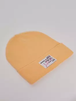 Шапка-бини с патчем-нашивкой