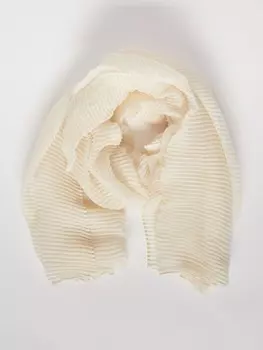Шарф с эффектом гофре