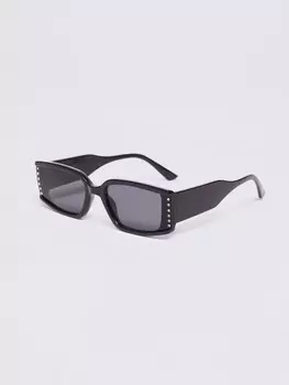 Солнцезащитные очки со стразами