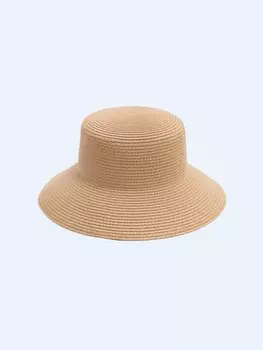 Соломенная плетёная шляпа из бумаги