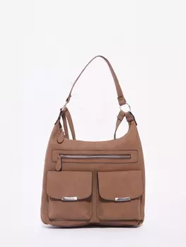 Сумка-хобо на молнии