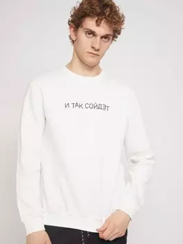 Свитшот с принтом в виде надписи