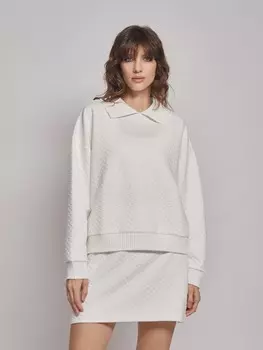 Свитшот с воротником