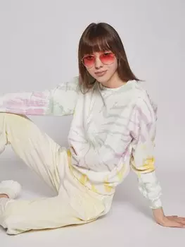 Свитшот в стиле тай-дай