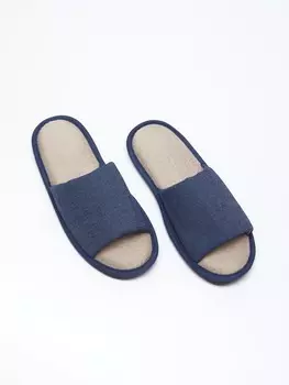 Домашние тапочки из денима