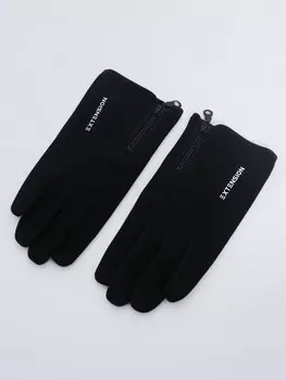 Тканевые перчатки в спортивном стиле с функцией Touch Screen