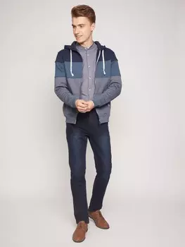 Толстовка на молнии с капюшоном