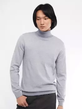 Тонкая трикотажная водолазка с воротником гольф