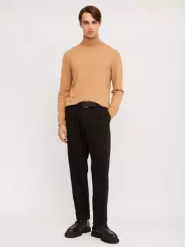 Тонкая трикотажная водолазка с воротником гольф