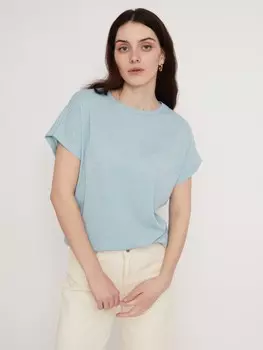 Топ-блузка с люрексом