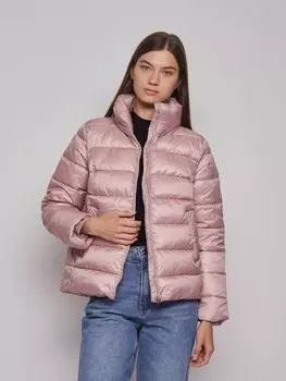 Тёплая куртка с воротником-стойкой