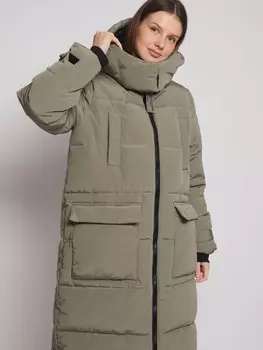 Тёплая парка с капюшоном