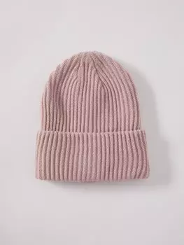 Тёплая шапка-бини