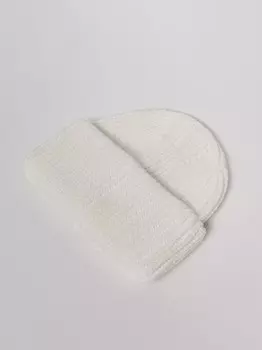 Тёплая шапка-бини