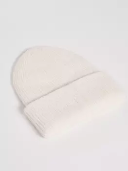 Тёплая шапка-бини