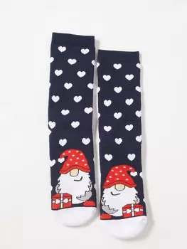 Тёплые новогодние носки