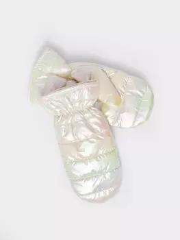 Тёплые варежки с экомехом