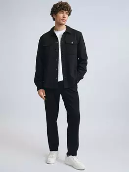 Трикотажные брюки на резинке