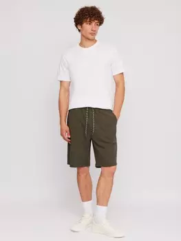 Трикотажные шорты на резинке из хлопка