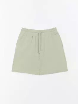 Трикотажные шорты с карманами