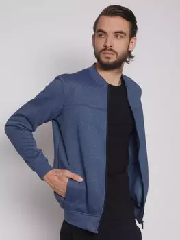 Трикотажный бомбер