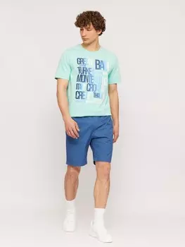 Удлинённые шорты на резинке из хлопка