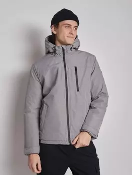 Утеплённая куртка с капюшоном