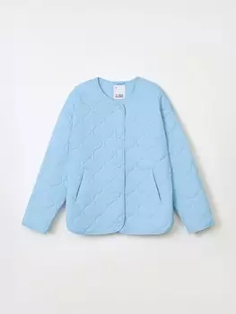 Утеплённая стёганая куртка на синтепоне