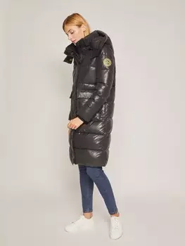Утеплённое стёганое пальто