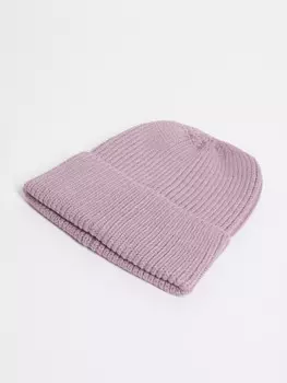 Вязаная шапка-бини