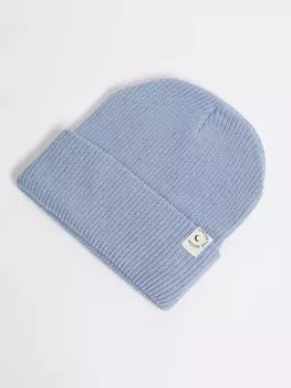 Вязаная шапка-бини