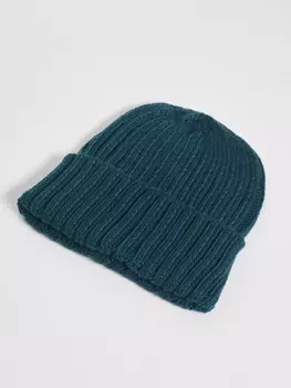 Вязаная шапка-бини